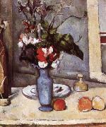 Paul Cezanne Le Vase bleu oil painting on canvas